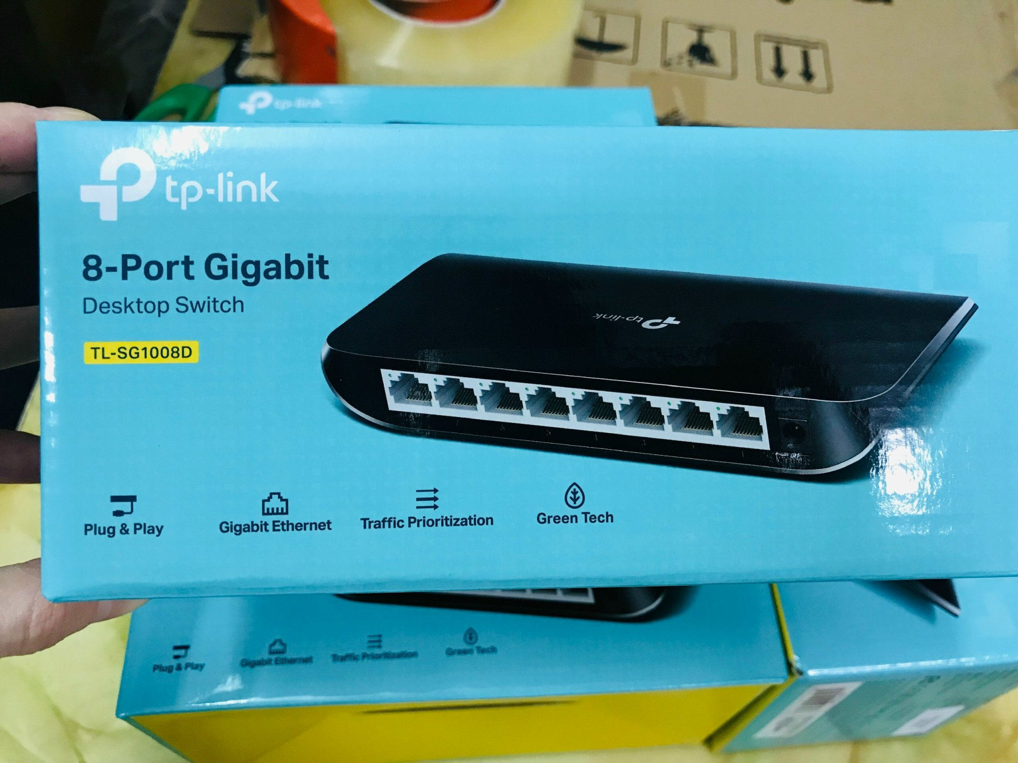 Bộ chia mạng tp link tl-sg1008d 8 cổng tốc độ 1000mbps - switch 8 port gigabit