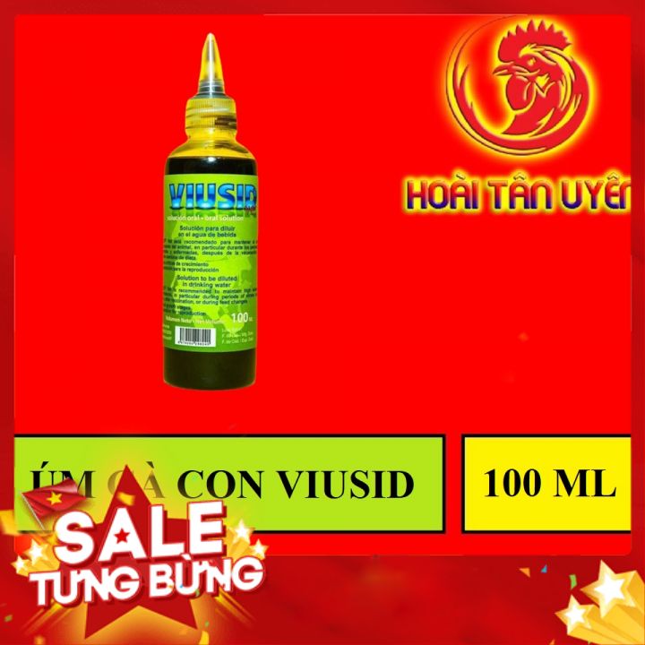 Kháng virus chai 100 ml viusid cho gà đá