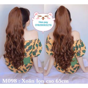 Tóc giả ngoặm xoăn dợn dài