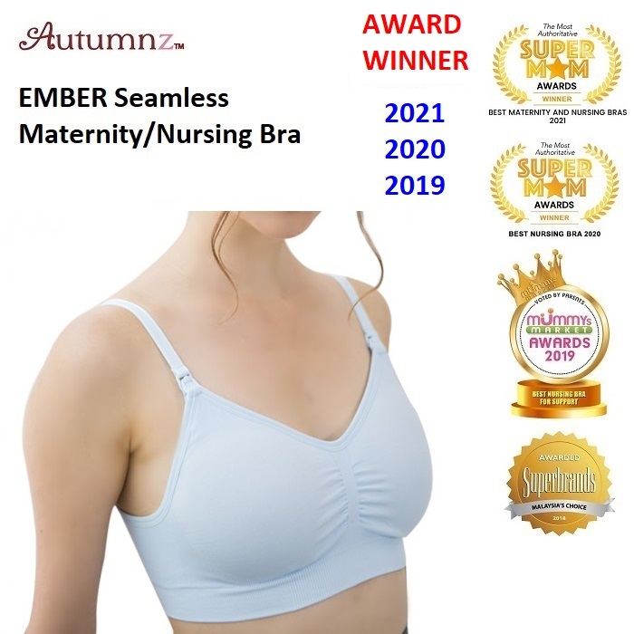Autumnz - Maya Moulded Maternity / Nursing Bra (No Underwire) Colour:Maya  Black / Size:34D, Babies & Kids, Nursing & Feeding, Breastfeeding & Bottle  Feeding on Carousell