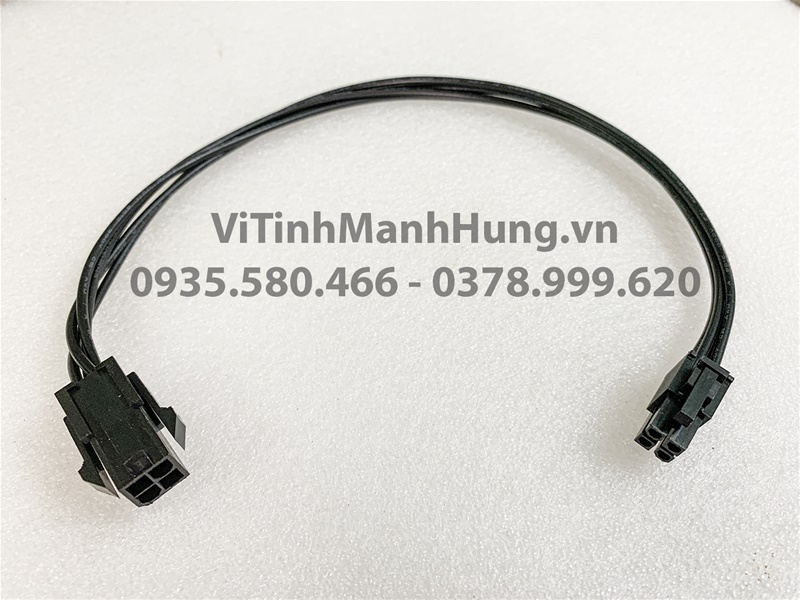 Dây nguồn nối dài 4 pin cpu , dây điện chuẩn 18awg, dài 30cm.