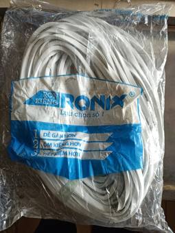 RON CỬA SẮT RONIX MÀU ĐEN - TRẮNG