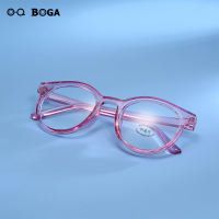 OQ BOGA 5 Colors Fashion Children Plastic Round Frame Kids Computer Glasses Boys Girls Eye Protection Anti Blue Light Radiation Protection Eyewear