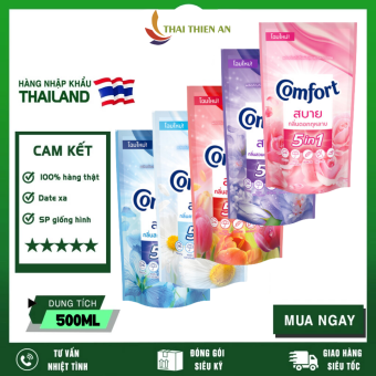Xả vải COMFORT Thái Lan 500ml hương hoa lan tỏa nước xả vải comfort thái - túi