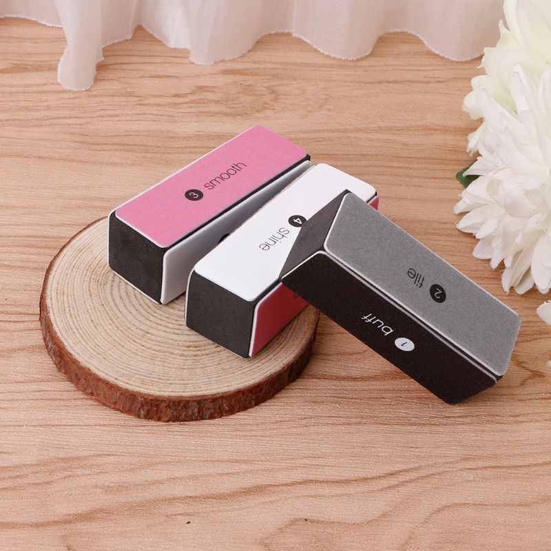 Khối đánh bóng resin, móng tay 4 mặt