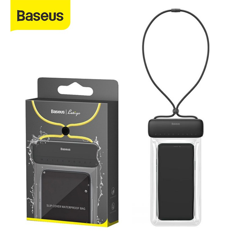 Túi chống nước điện thoại Baseus Lets go Slip Cover Waterproof Bag khi đi tắm biển bể bơi - vienthonghn