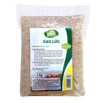 Gạo lứt Phú Minh Tâm 2kg