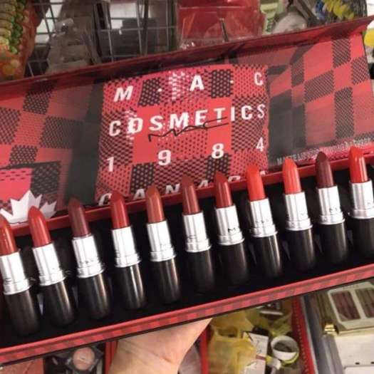 set Son Mac 12 cây set Son Mac 12 cây