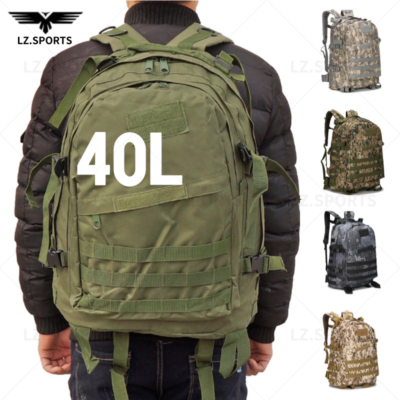 Ba lô chiến thuật b01/8 màu túi vải molle chống thấm nước quân đội ngoài trời đi bộ đường dài leo núi cắm trại quân đội