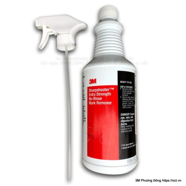 3m sharpshooter-1 l chai xịt rửa vết dơ bẩn
