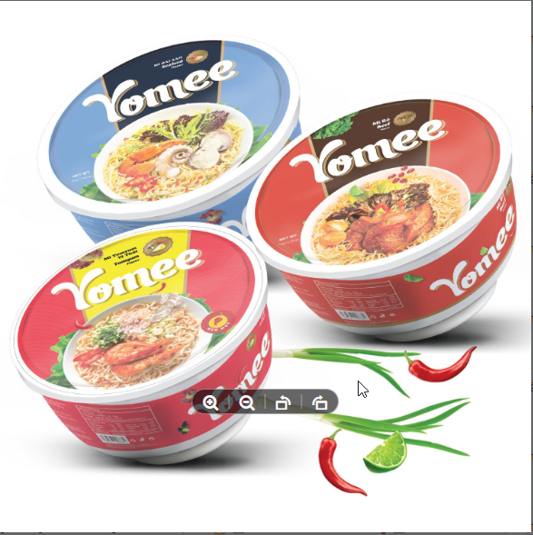 1 mì tô yomee 75gr/ mì gói yomee 65g
