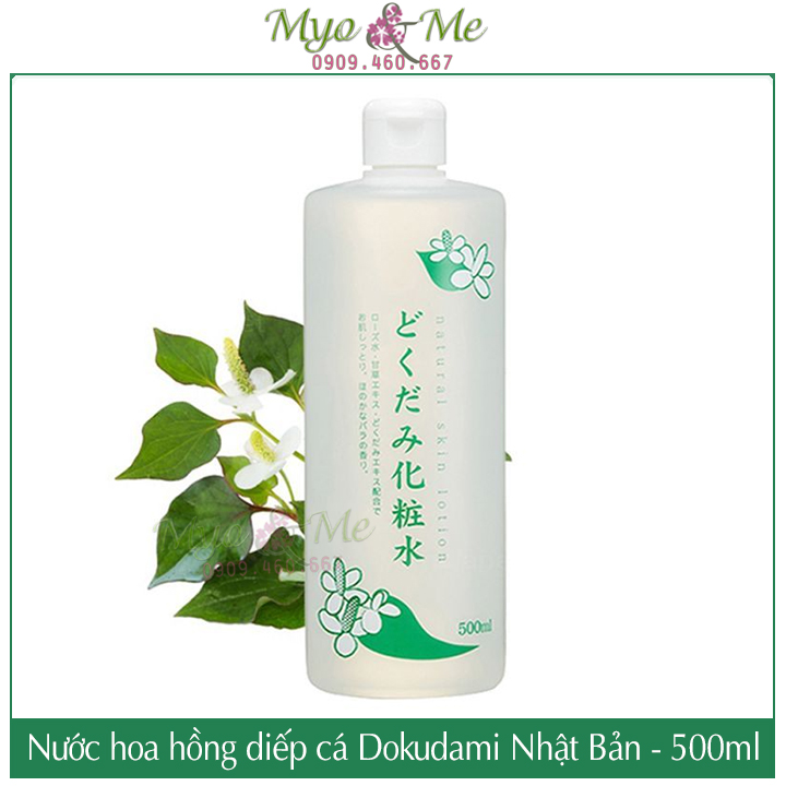 Lotion diếp cá Dokudami giảm mụn Nhật Bản - 500ml