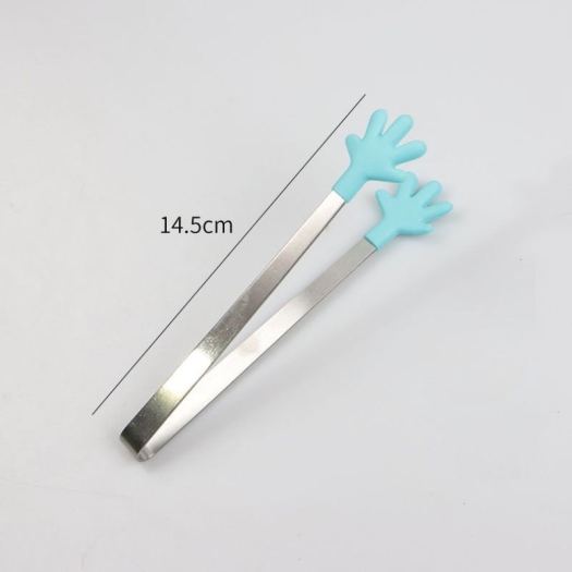 Hot-selling household goods Kẹp gắp bánh thức ăn  gắp đá  gắp đồ nóng/ kẹp gắp đầu silicon/ kẹp gắp bánh/ kẹp mini