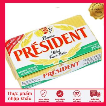 Bơ mặn president Nhập khẩu pháp 125g-200g