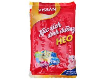 Xúc xích heo dinh dưỡng Vissan 175g