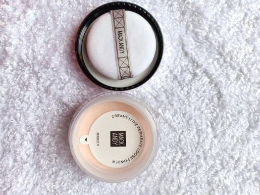 Phấn phủ kiềm dầu MACK ANDY CREAMY [Chính hãng 100%] | Phấn phủ dạng bột, siêu mịn 3 tone màu lựa chọn