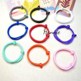 Vòng tay dây paracord khóa trượt - Vòng sinh tồn dây dù 550 7 lõi đeo tay nam nữ handmade