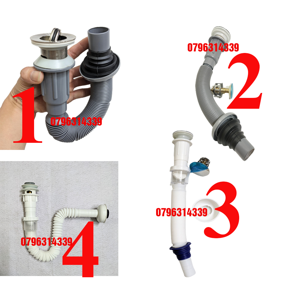 Bộ xi phông xả lavabo xả nhấn, xả lật, màu trắng, màu xám  dây ruột gà ống xả ruột gà thiết kế đầu nhấn xả cho lavabo rửa mặtXi phông Bộ xả lavabo nhấn dây ruột gà cao cấpXẢ RUỘT GÀ NHẤN.  lựa chọn theo số và hình ảnhTP15