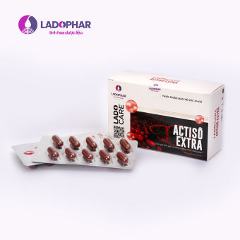 Viên Atiso Ladophar Hộp 30 viên Actiso Maximas