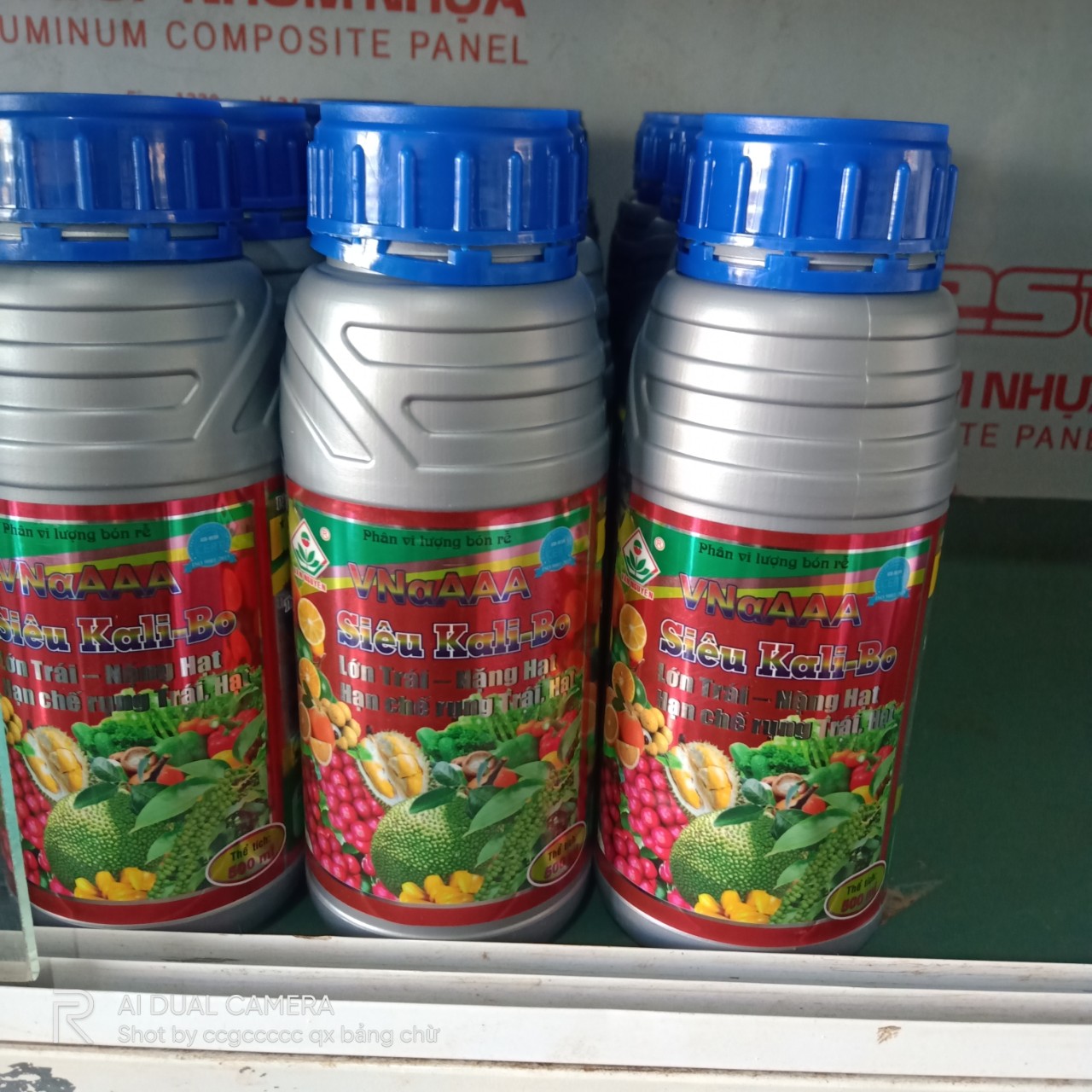 Siêu kali - bo lớn trái - nặng hạt - hạn chế rụng trái, hạt