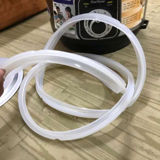 Bộ vung nhôm có Gioăng nồi áp suất đa năng Bluestone 24cm và 22cm