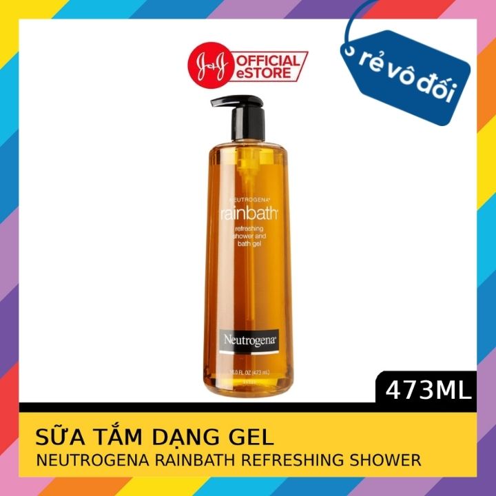 Sữa Tắm Neutrogena Rainbath Original Refreshing Shower And Bath Gel 473ml - Hàn Quốc