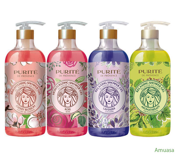 Sữa tắm purité by prôvence hương hoa 850ml