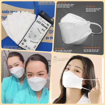 Khẩu trang KF94  Mask, khẩu trang y tế kháng khuẩn