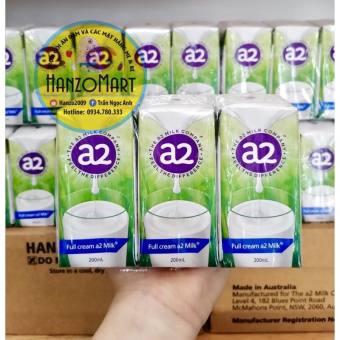 Sữa Nước A2 Nguyên Kem 200Ml
