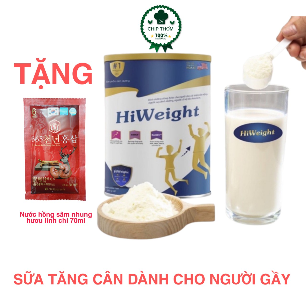 Sữa hiweight – sữa tăng cân số 1 hoa kỳ 650g - hàng chính hãng