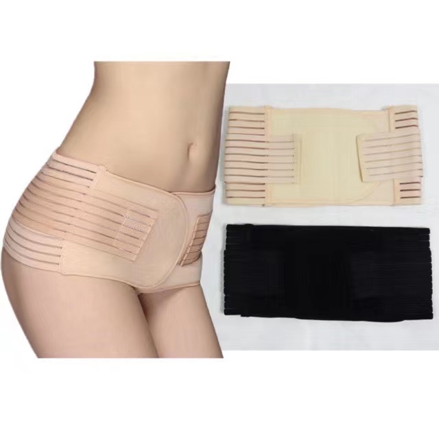 B&S.PH Maternity Waist Binder Waist Belt Abdominal Support Binder Postpartum Recovery Maternity Girdle