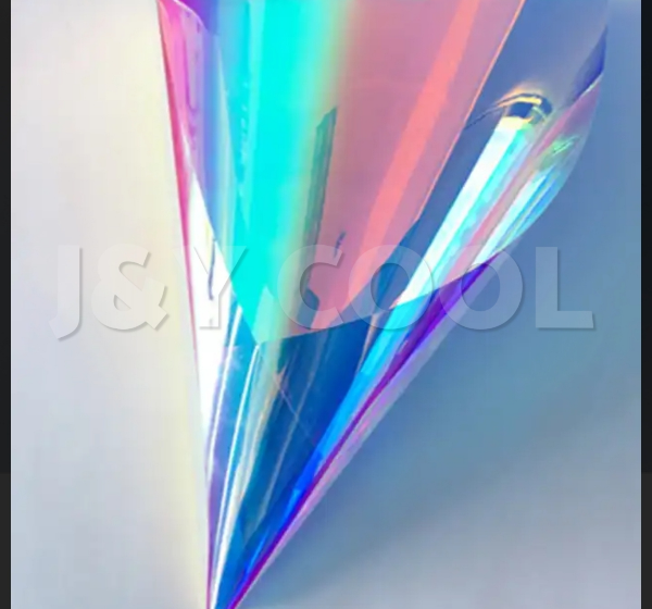 SX-3066 Aurora Transparent Dichroic Film - With Adhesive and Scratch  Resistance Surface