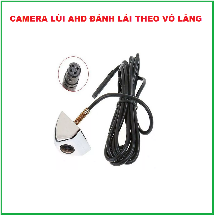 Camera oto.camera lùi ahd ô tô cao cấp - vạch cong theo góc đánh lái, siêu sắc nét, cam lùi ô tô đánh lái theo vô lăng chuẩn ahd , camera lùi xe oto, camera lùi ahd - màu bạc