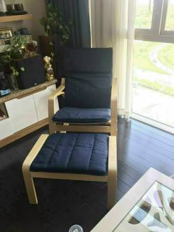 Ghế bập bênh thư giãn VNTG002A (Poang hoa)