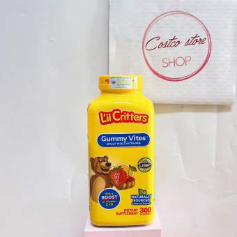 Kẹo dẻo vitamin L'il Critter Gummy Vites 300 viên của mỹ date 9/2024