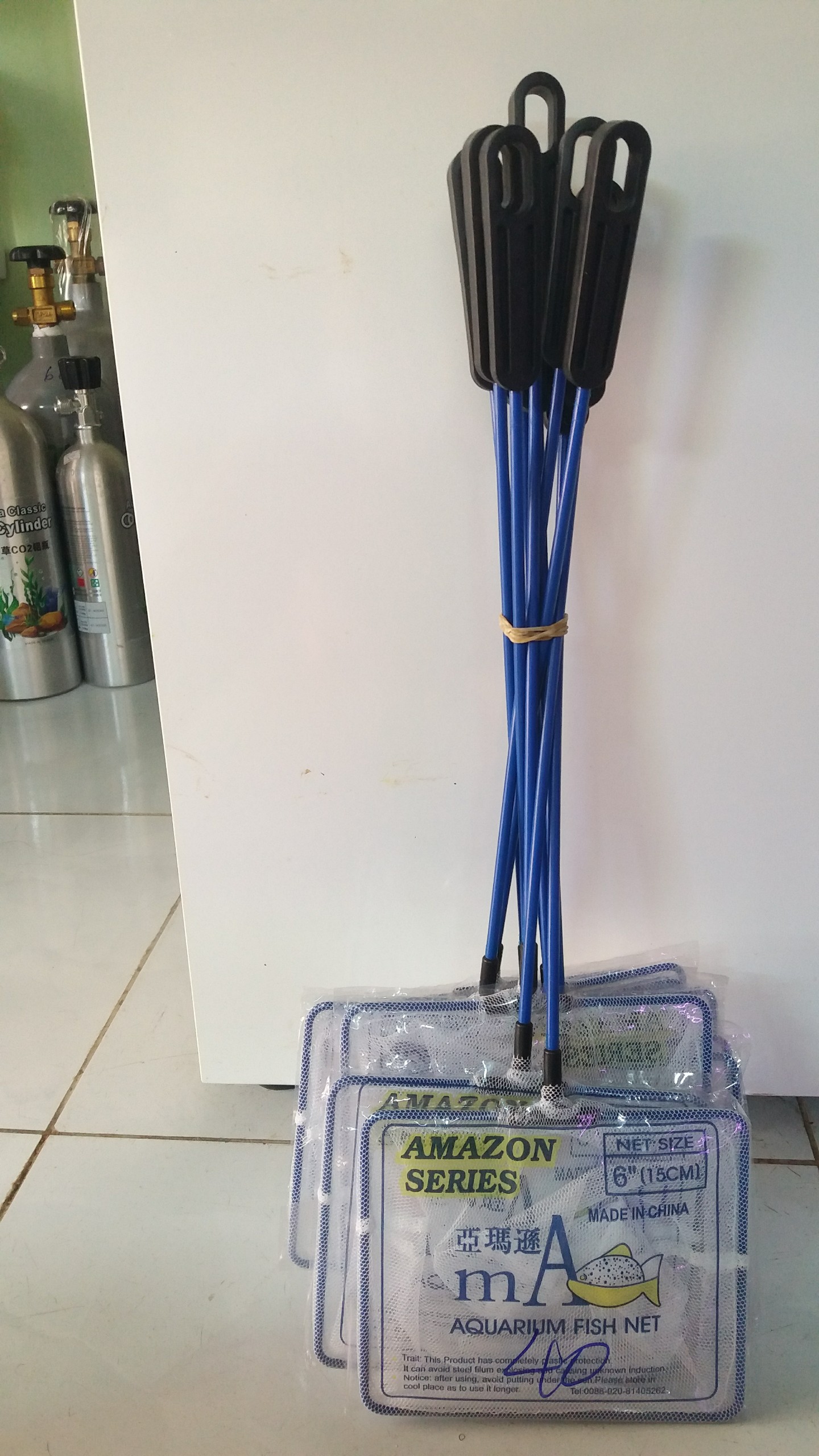Vợt lưới trắng vuông vớt cá nhiều size | vợt vuông phù hợp các loại cá,tép : betta, guppy, cá mún, các loại cá thủy sinh