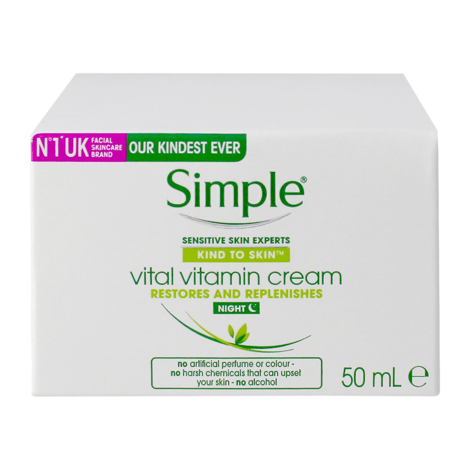 simple sleep cream