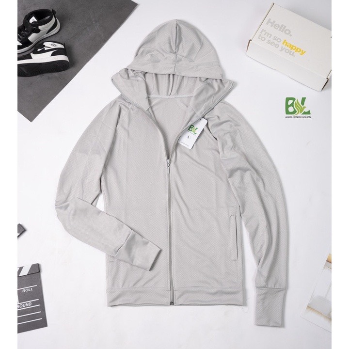 Áo chống nắng nam,áo khoác đi nắng chất vải kim cương có big size xxl