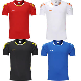 Áo Thi Đấu Cầu Lông Mới 2022 Áo Thi Đấu Thể Thao Áo Thi Đấu Ngắn Tay Áo Thi Đấu Thoáng Khí Nhanh Khô Chỉ Có Áo