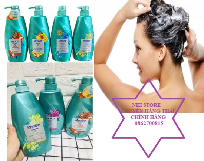Dầu gội Rejoice hương nước hoa_Thái Lan 600ML