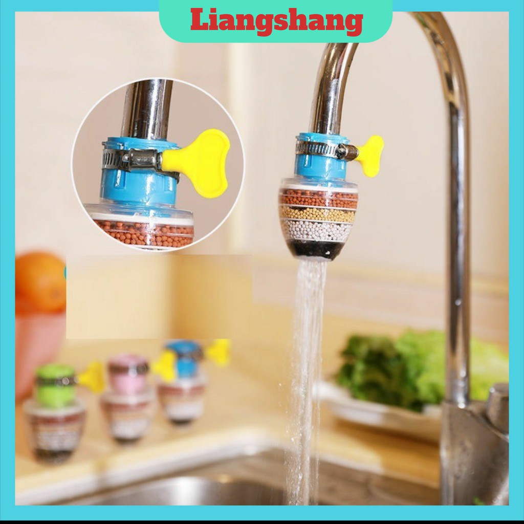 Đầu lọc nước trực tiếp tại vòi 6 tầng lọc