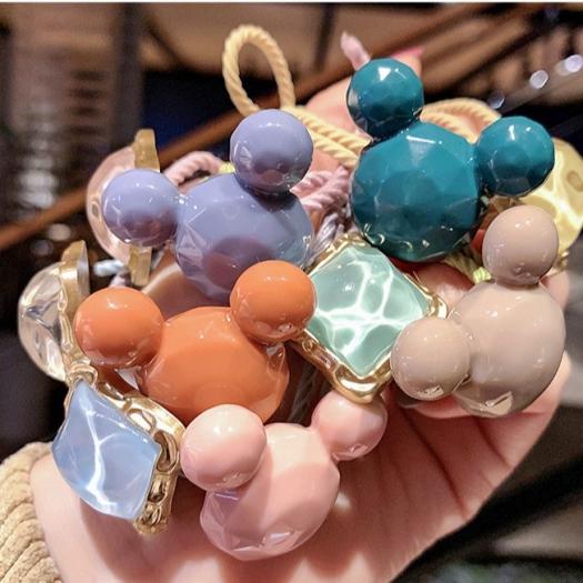 Dây buộc tóc hình gấu cute Hàn Quốc, dây cột tóc, dây chun buộc tóc cute dễ thương