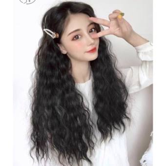 Tóc giả kẹp nửa đầu uốn xù mỳ