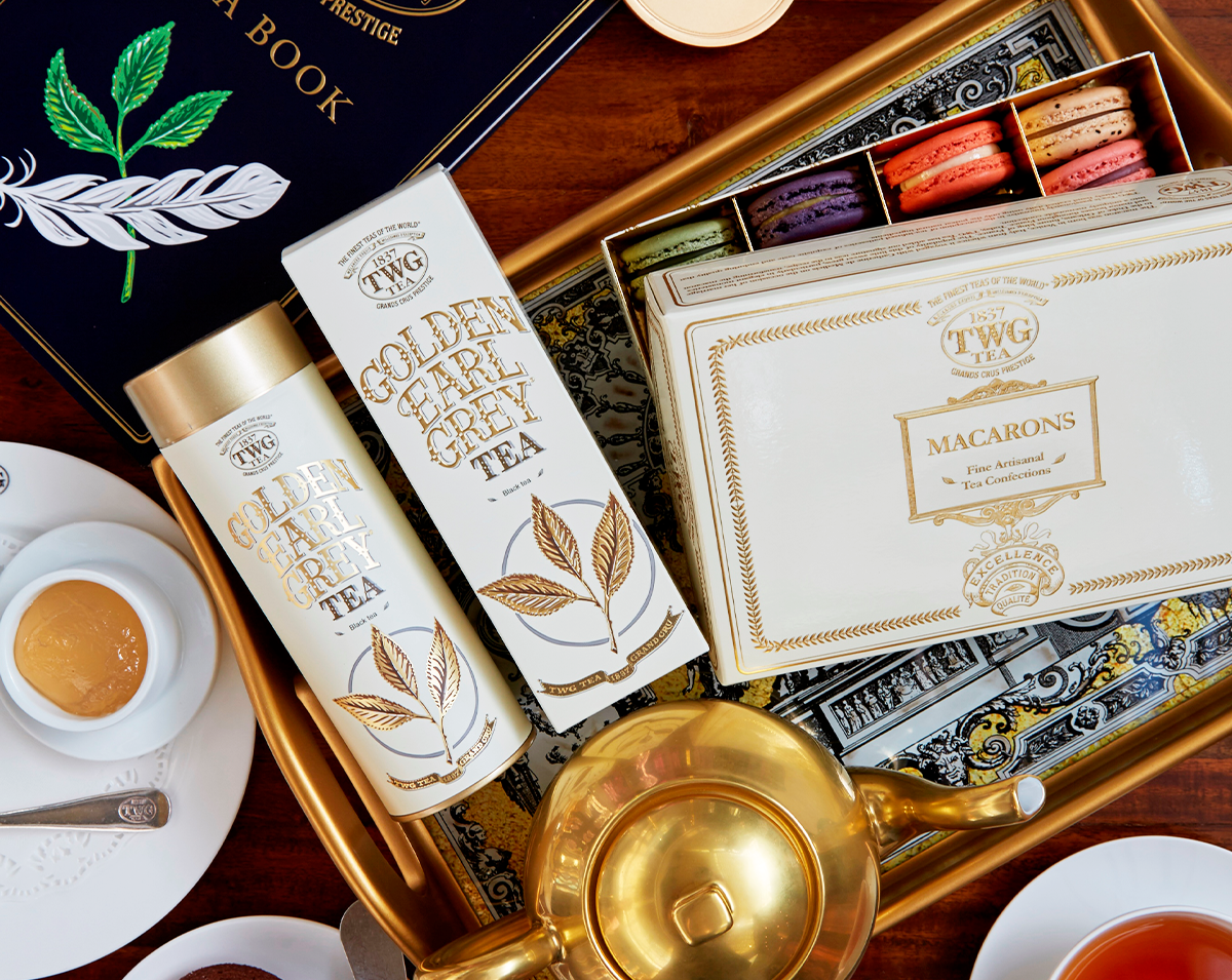 TWG Tea | Golden Earl Grey, Loose Leaf Black Tea Blend in Haute
