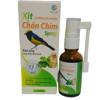 Xịt chống sâu răng chân chim Spray, Hỗ trợ giảm đau răng, ê buốt răng, hỗ trợ cải thiện các  bệnh đau răng hôi miệng