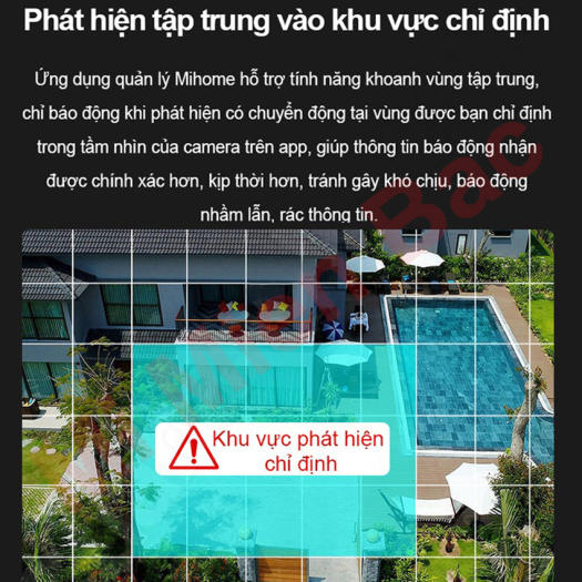 Camera Ngoài Trời Camera IP Giám Sát Xiaomi IMILAB xoay 270 độ EC3 2K quốc tế 360° CMSXJ25A, Chống Nước IP66, Phát Hiện Cảnh Báo Đột Nhập, Chọn Vùng Cảnh Báo, BẢN QUỐC TẾ - Chính Hãng Xiaomi