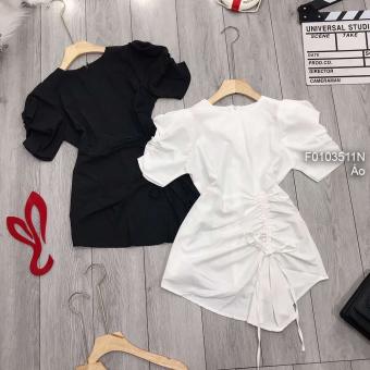 Áo eo rút nhún tôn dáng hàng thiết kế