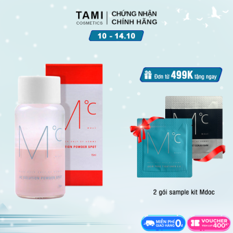Dung dịch chấm mụn Hàn Quốc MdoC AC Solution Powder Spot xẹp mụn sau 24h lọ15ml TM-MCM01