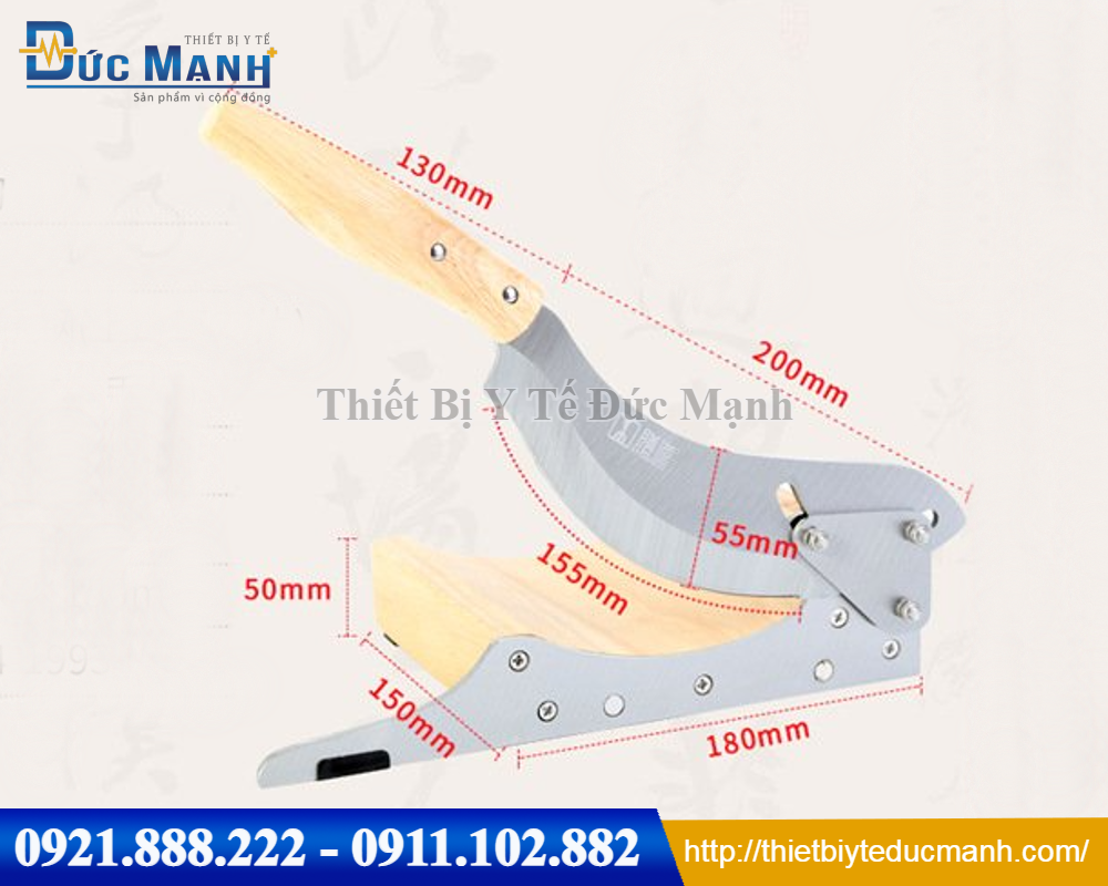 Dao thái dược liệu đông y