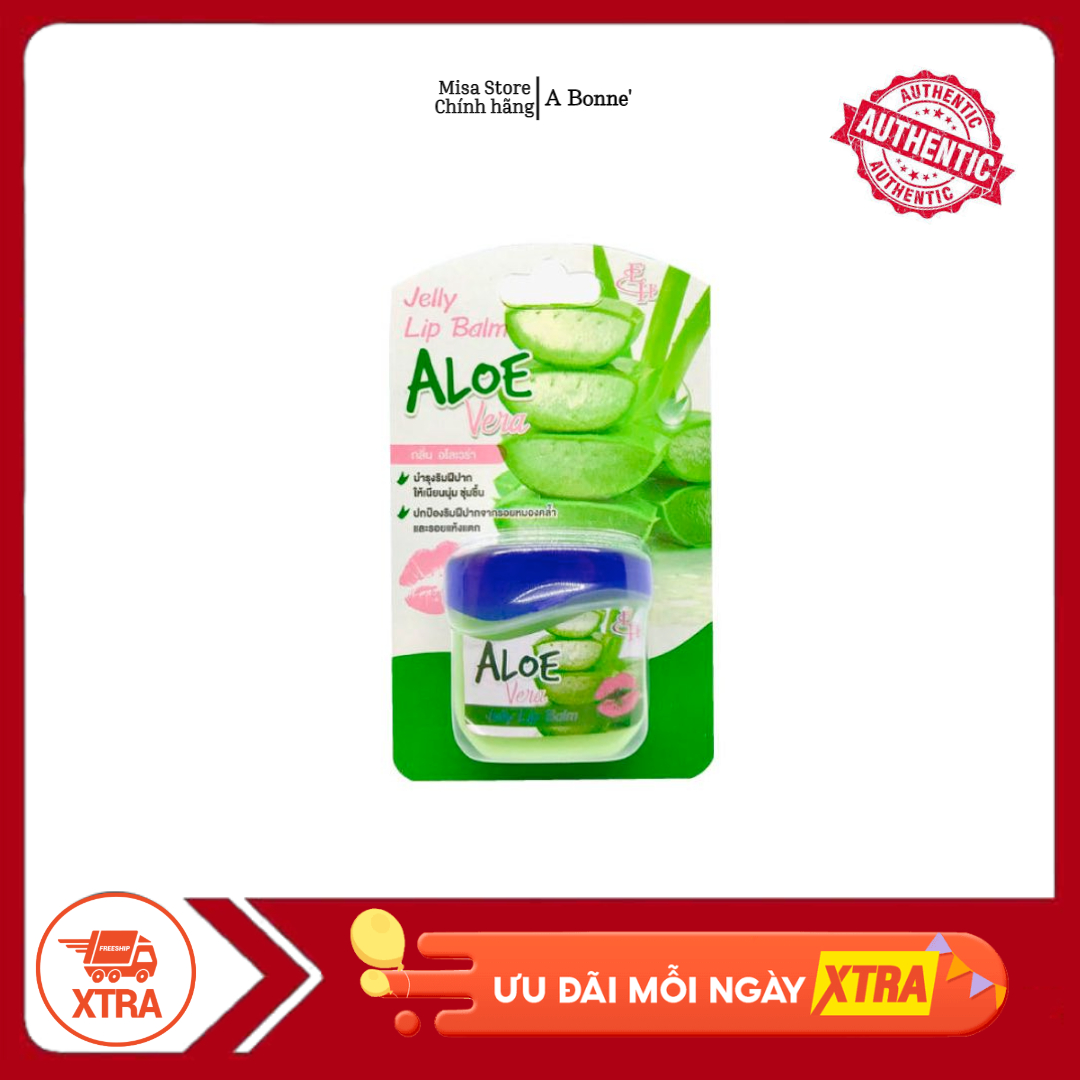 [GIAO HÀNG HỎA TỐC]Son Dưỡng Thâm Làm Hồng Môi Jelly Lip Balm Nha Đam 9g Thái Lan